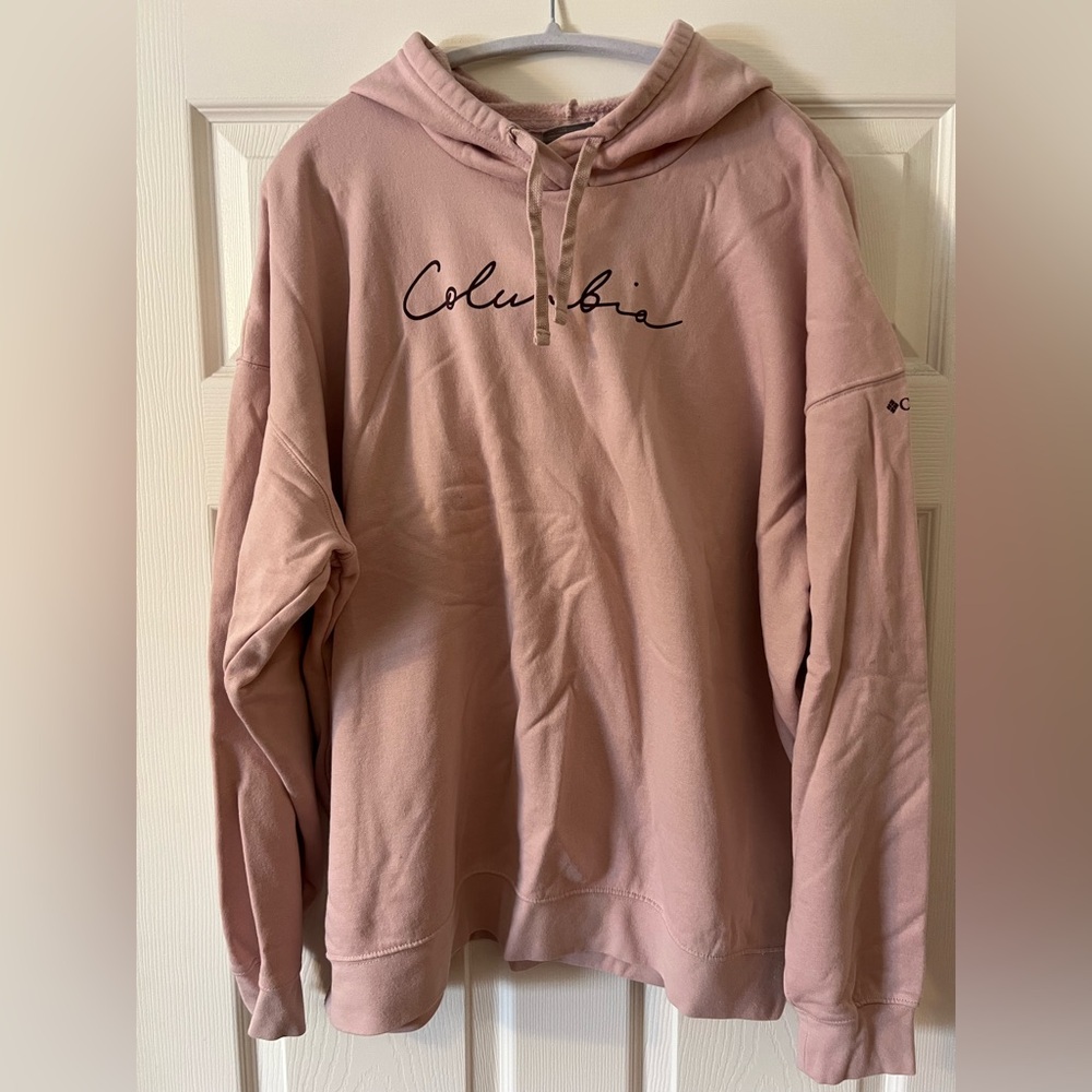 Columbia Dusty Pink Hoodie